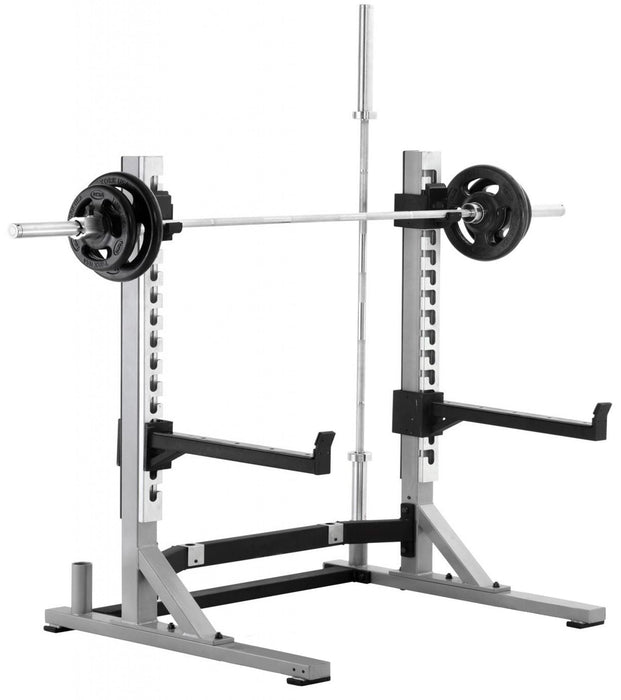 York STS Collegiate Rack - Silver Only - Strength Machines - York Barbell