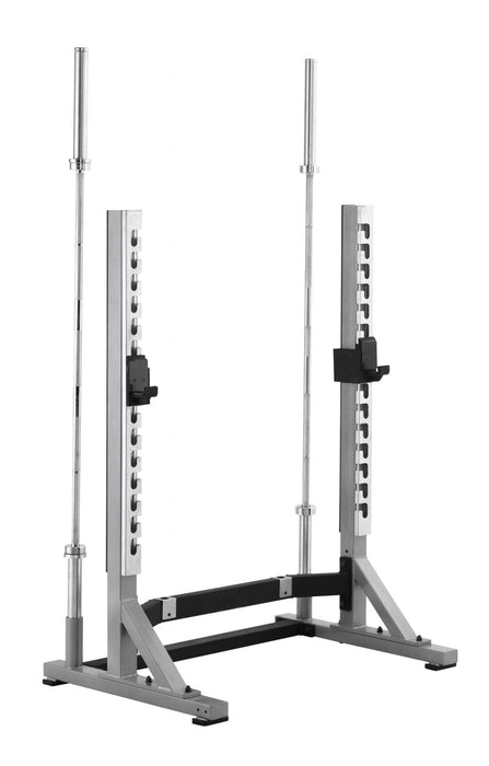 York STS Collegiate Rack - Silver Only - Strength Machines - York Barbell